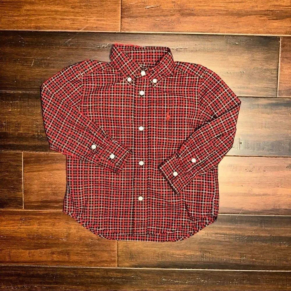 Ralph Lauren Toddler Boys Button Down Shirt